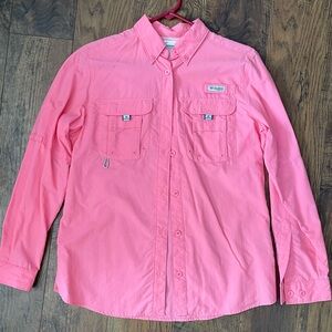 Columbia Mesh-Lined Long Sleeve Shirt